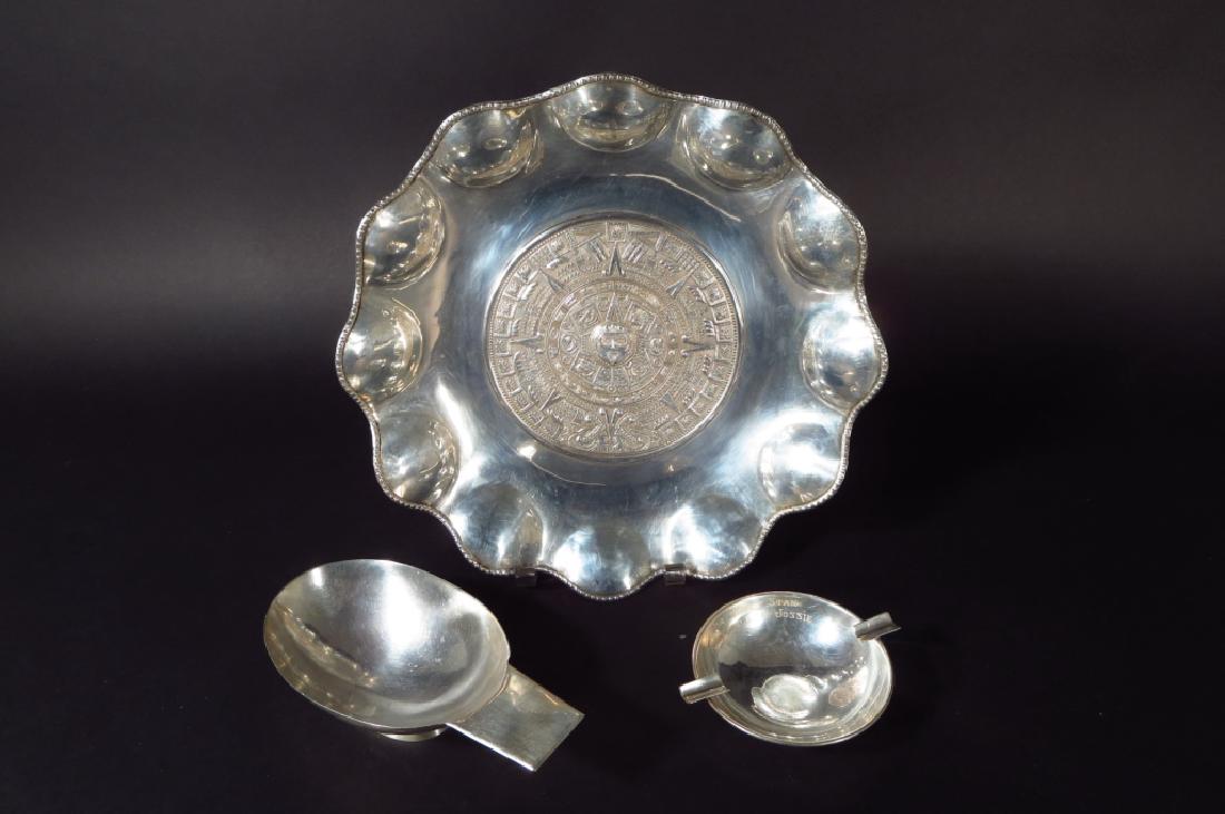 Three Pieces of Mexican Sterling Silver (1 of 8)