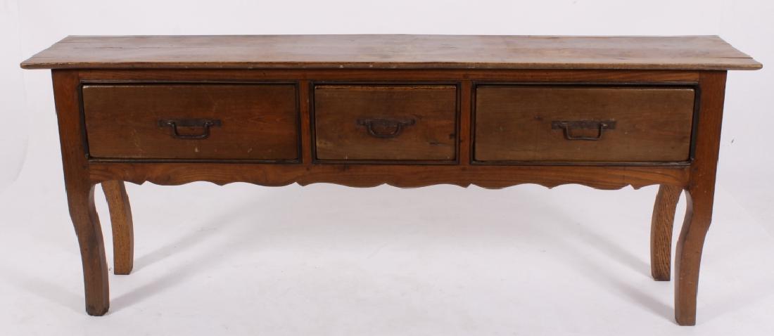 French Provincial Style Walnut Sideboard, (1 of 3)