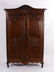 French Provincial Carved Walnut Armoire