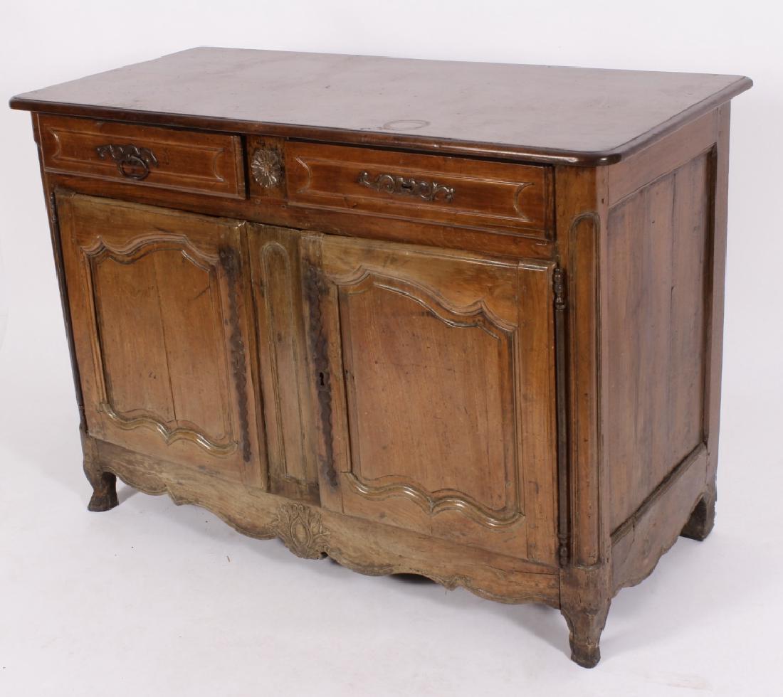 French Provincial 2 Door Commode, c. 1800 (1 of 4)