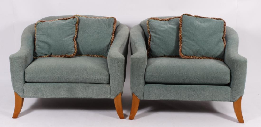 "Kravet Furniture" Oversized Club Chairs (1 of 3)
