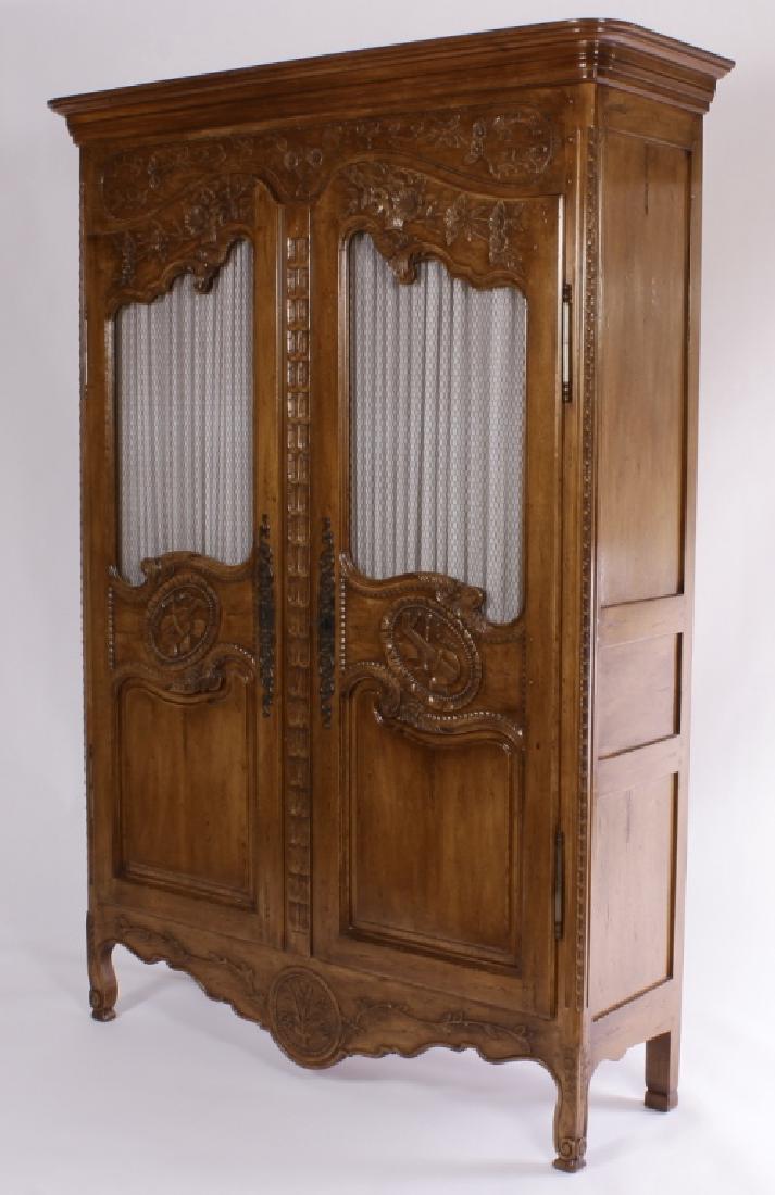 Don Ruseau French Provincial Country Armoire (1 of 8)