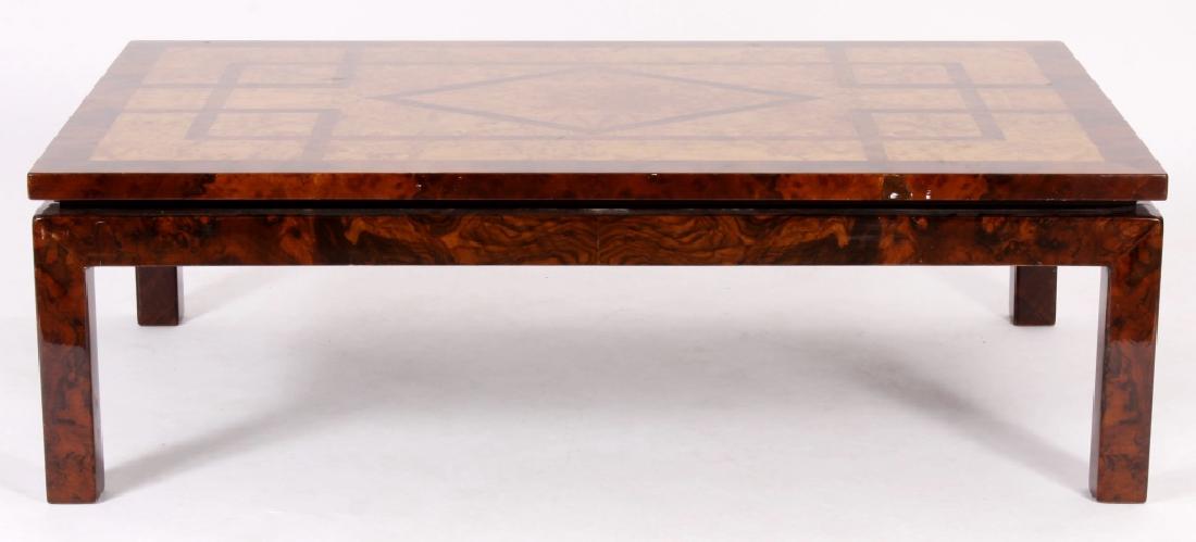 Contemporary Belgian Burl Wood C/T,20th (1 of 5)