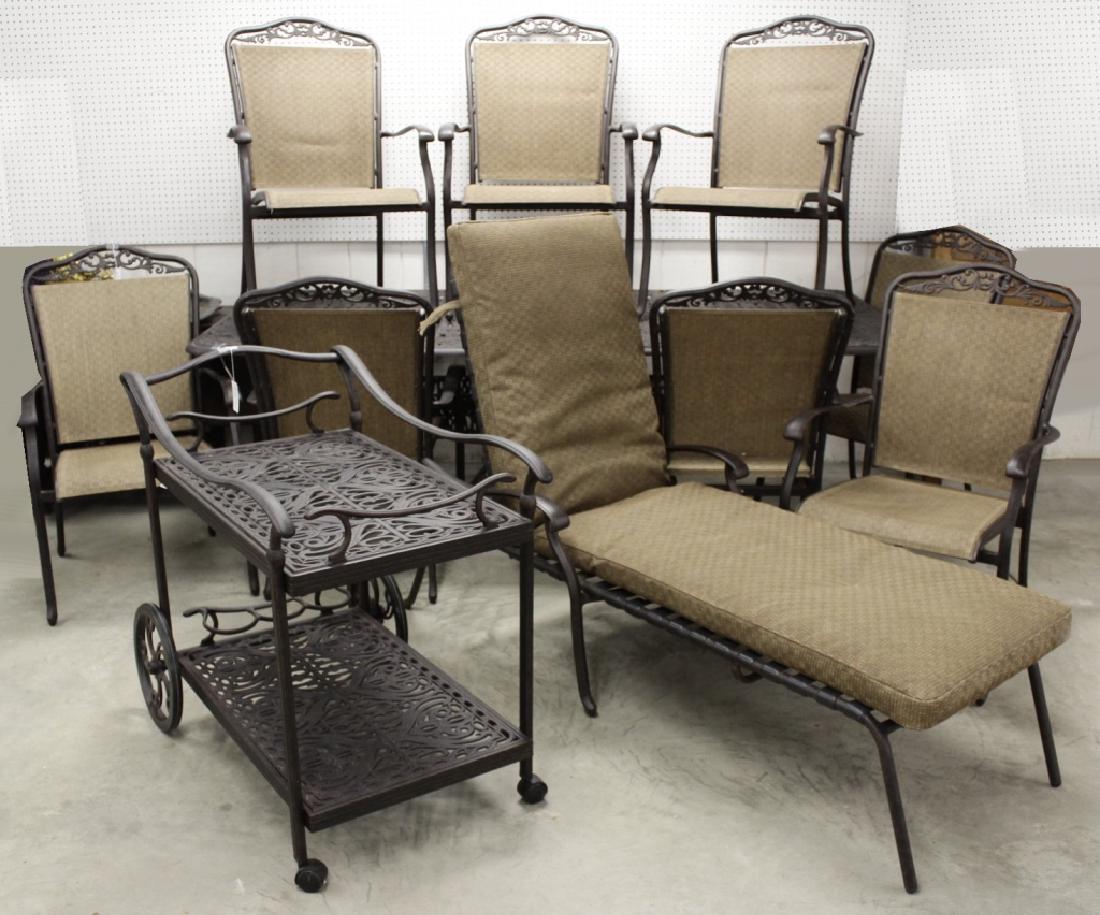 "Agio" 11 Pc. Aluminum Outdoor Furniture (1 of 4)