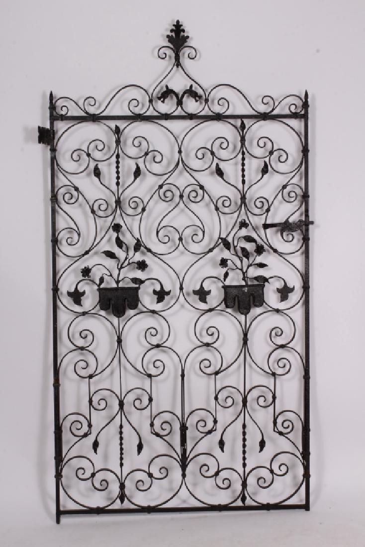 Wrought Iron Gate, Florals, Dragon Head, Songbird (1 of 5)