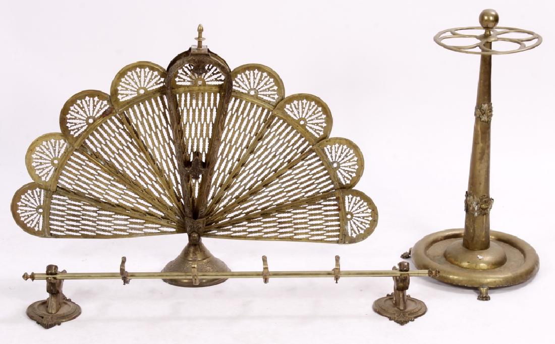 Group of 3 Brass Decorative Home Accessories (1 of 6)