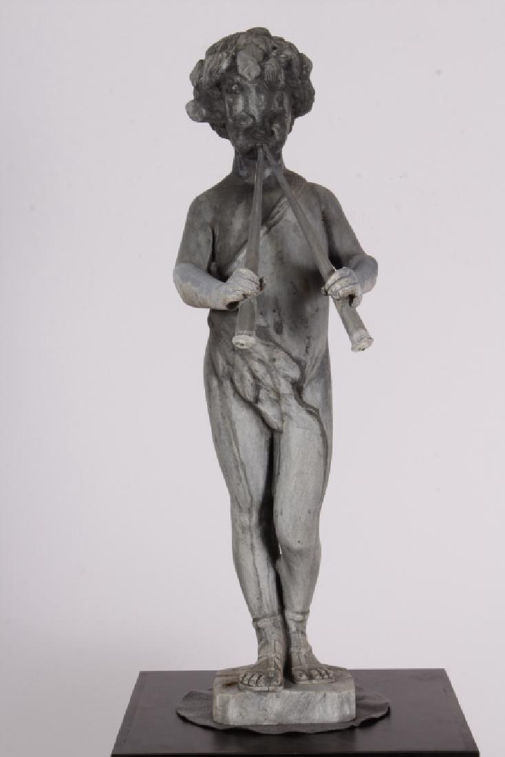 Pan Piper as Garden Fountain Sculpture (1 of 6)