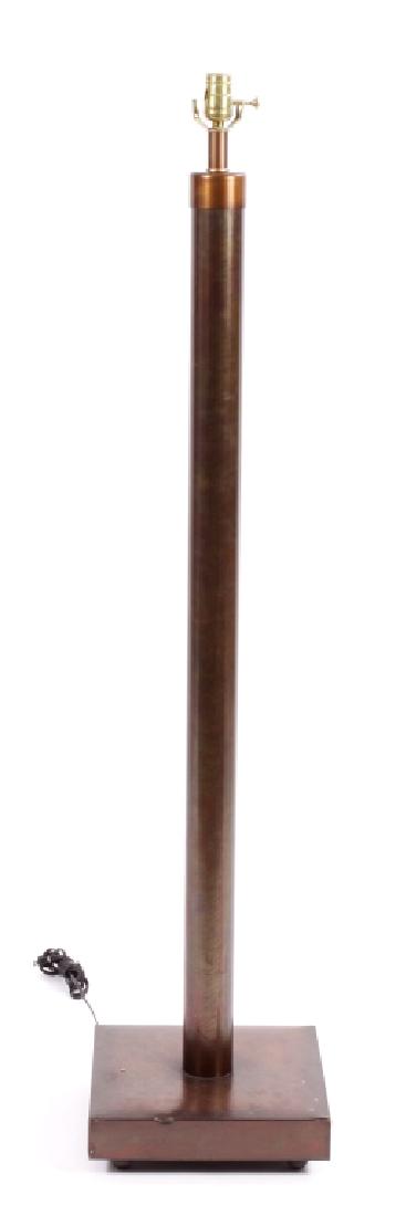 Modern Copper Tubular Floor Lamp, 20th C. (1 of 5)