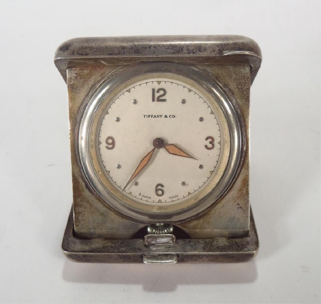 Tiffany & Co. Travel Clock in Sterling Case (1 of 7)