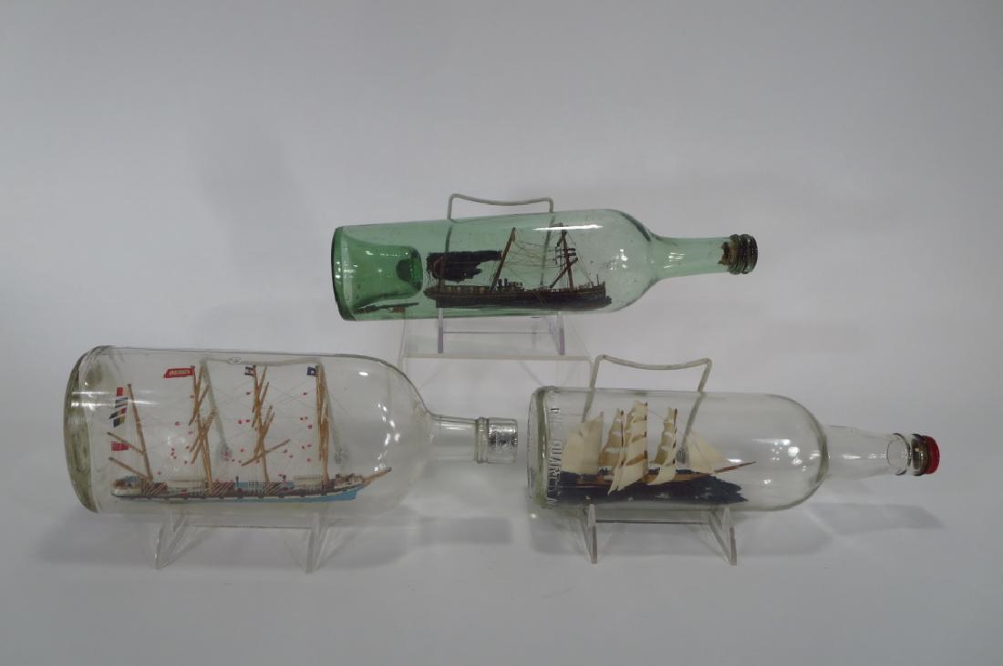 Three Ships in Bottles (1 of 6)