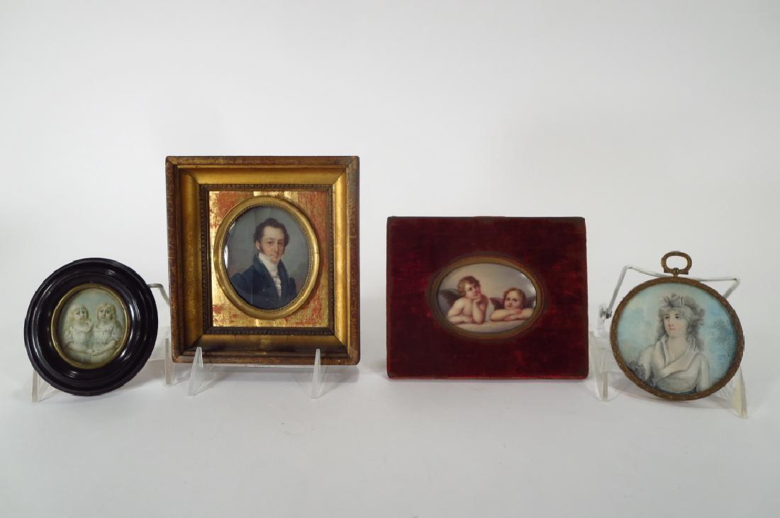 Four 19th Century Miniatures (1 of 6)