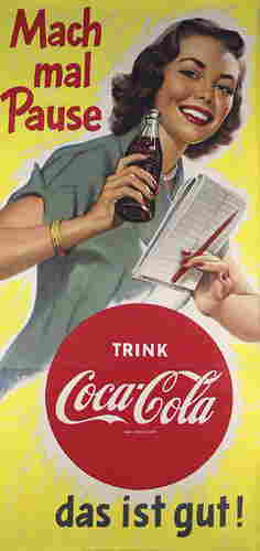 63 Original 50er Jahre Plakat Coca Cola Poster Mar 25 2006 Joerg Weigelt Auktionen In Germany