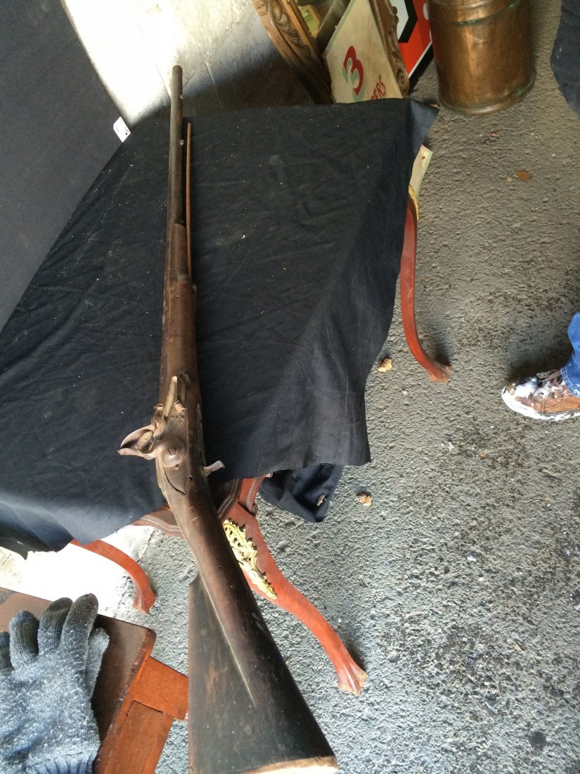 Tower Brown Bess Rifle: This rifle is an antique flintlock weapon. NO FAC (Firearms Acquisition Certificate)is required for anyone wishing to purchase this rifle.This Tower Brown Bess flintlock is in as-found condition and a