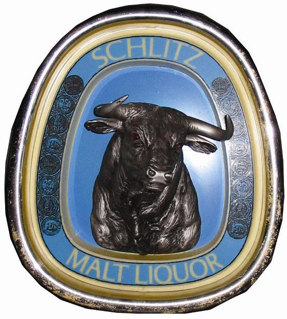 137 SCHLITZ MALT LIQUOR BULL BAR NEON