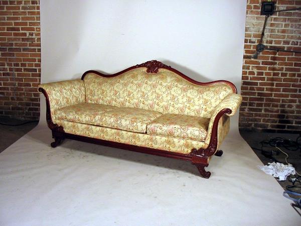518 Carved Duncan Phyfe Sofa Apr 10 2005 Buhler S Auction