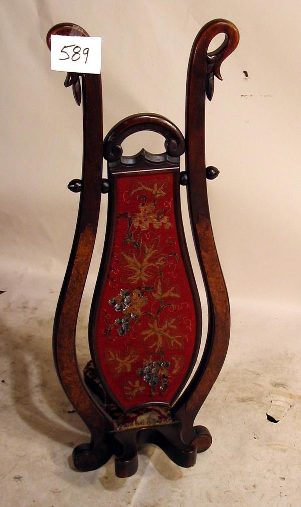 589 RARE WALNUT VICTORIAN ANTIQUE BOOT JACK