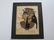 Lot of 4 Hand painted Papyrus Egyptian Egypt Art