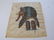 Lot of 4 Hand painted Papyrus Egyptian Egypt Art - 2
