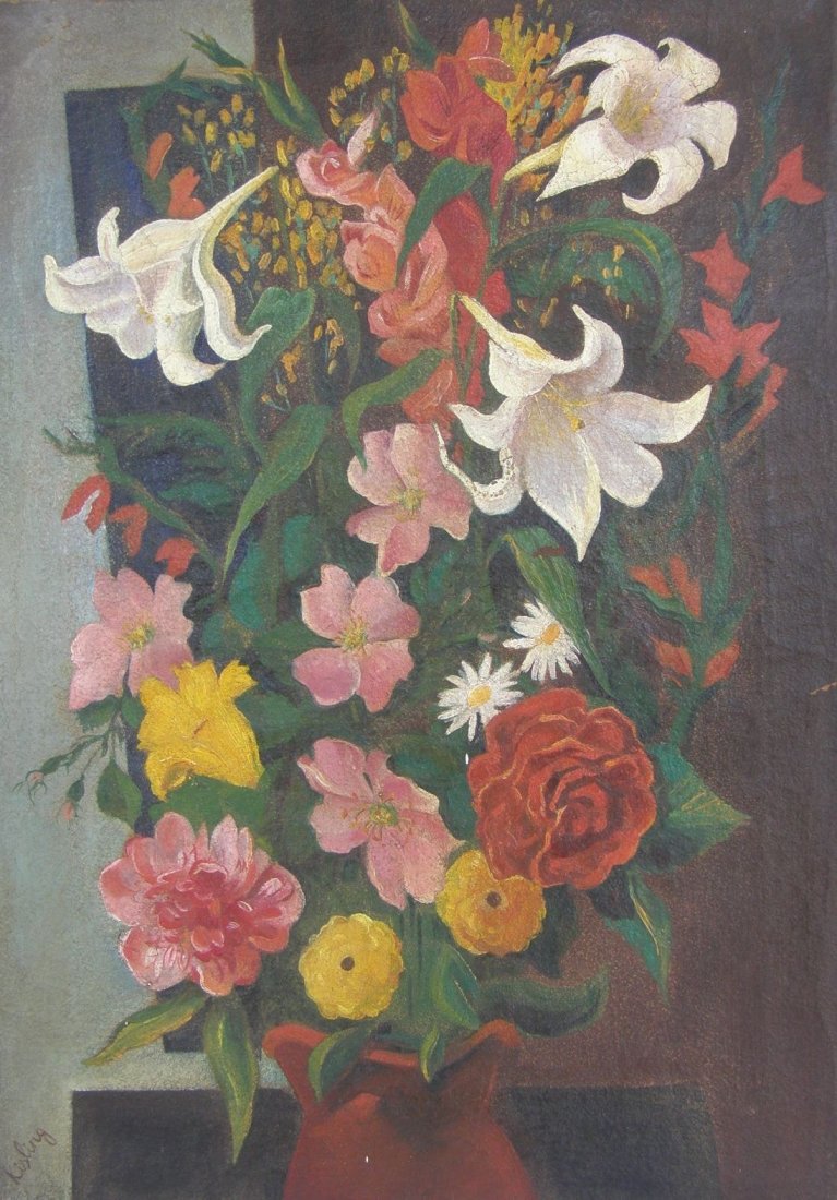 Moise Kisling  (French, 1891 - 1953) oil on canvas (1 of 1)