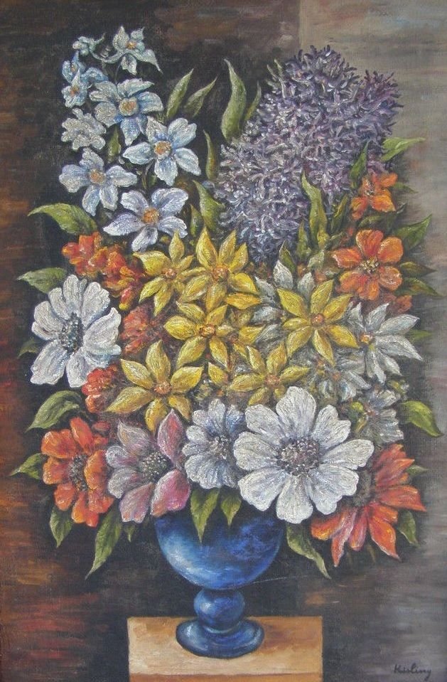 Moise Kisling (French, 1891-1953) oil on canvas (1 of 1)