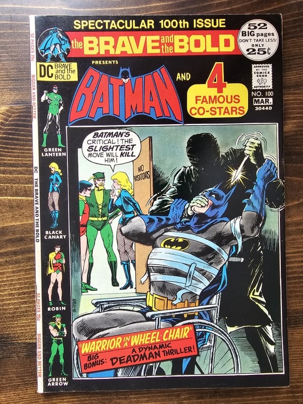 Brave and the Bold  #100   Year 1972 (1 of 2)