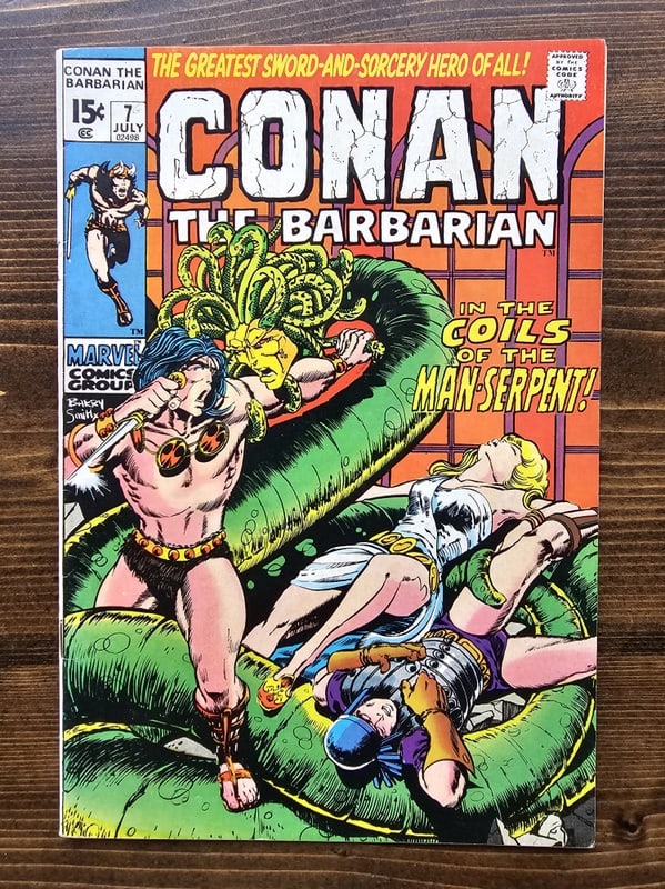 Conan The Barbarian  #7   Year 1971 (1 of 2)