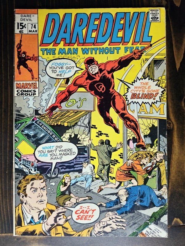 Daredevil  #74   Year 1971 (1 of 2)