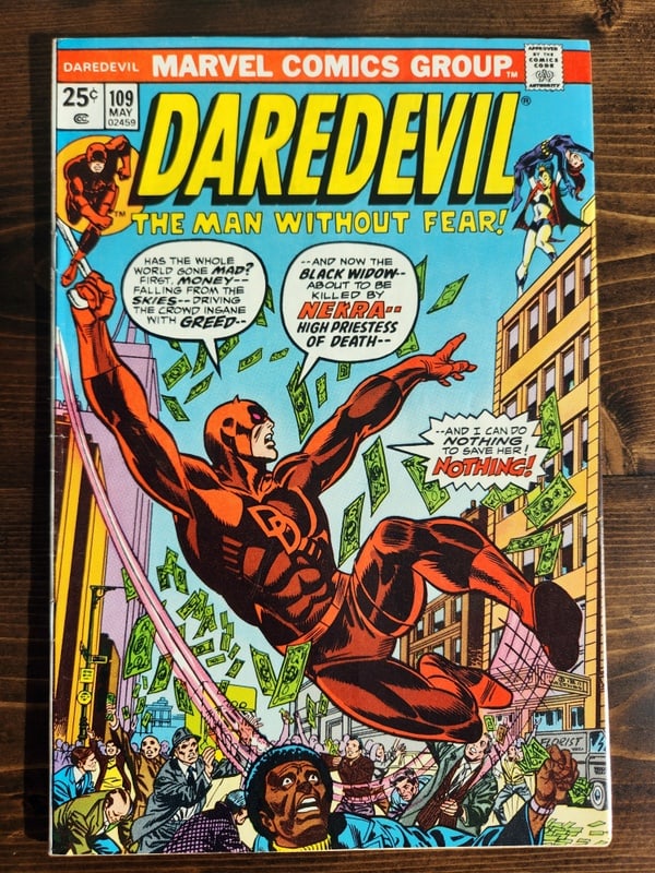 Daredevil  #109   Year 1974 (1 of 2)
