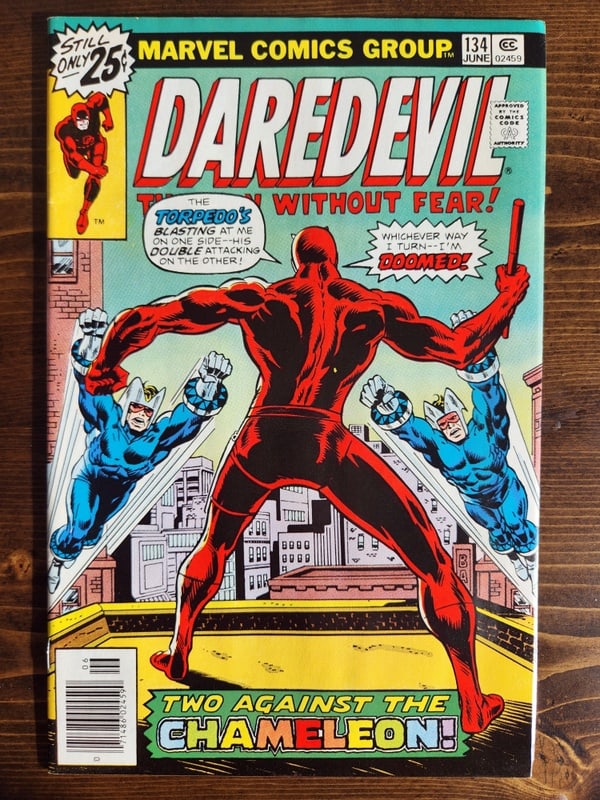 Daredevil  #134   Year 1976 (1 of 2)