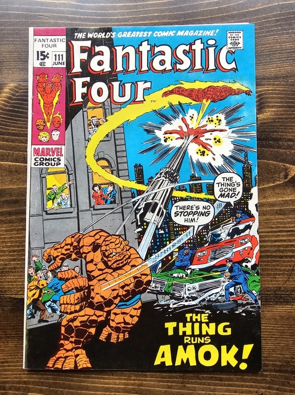 Fantastic Four  #111   Year 1971 (1 of 2)