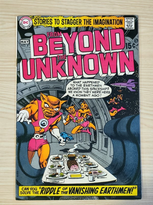 From Beyond The Unknown  #4   Year 1970 (1 of 2)
