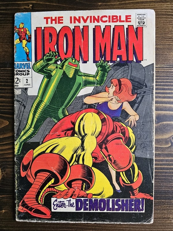 Invincible Iron Man, The  #2   Year 1968 (1 of 2)