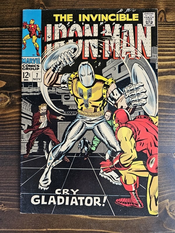 Invincible Iron Man, The  #7   Year 1968 (1 of 2)