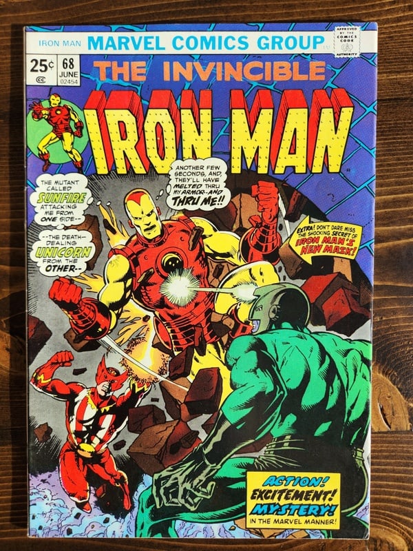 Invincible Iron Man, The  #68   Year 1974 (1 of 2)