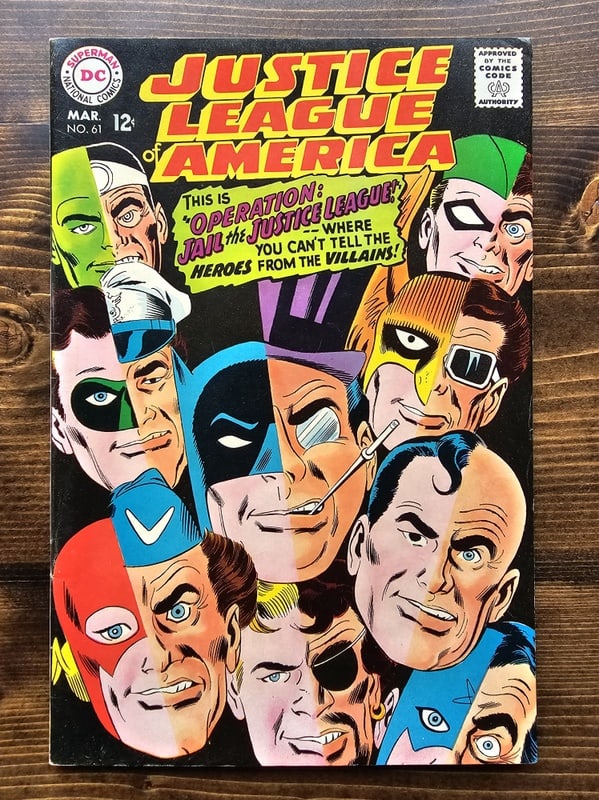 Justice League of America  #61   Year 1968 (1 of 2)