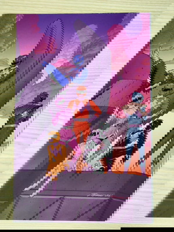 Mighty Morphin Power Rangers  #2   Year 2016 (1 of 2)