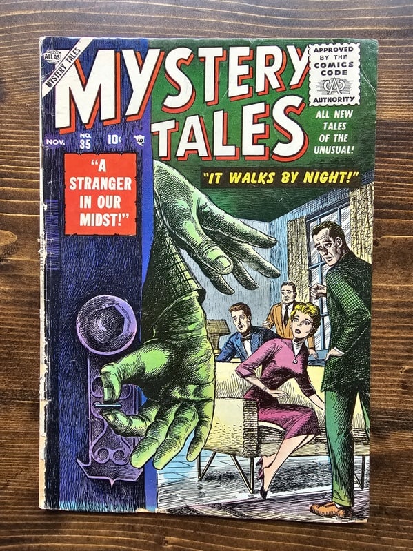 Mystery Tales  #35   Year 1955 (1 of 2)