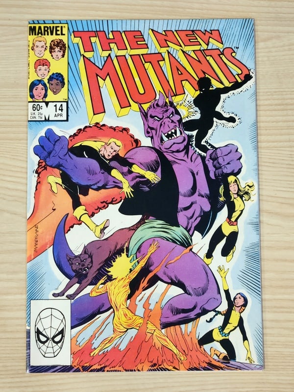 New Mutants, The  #14   Year 1984 (1 of 2)