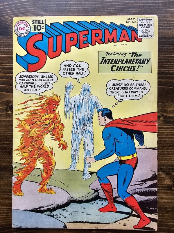 Superman  #145   Year 1961 (1 of 2)
