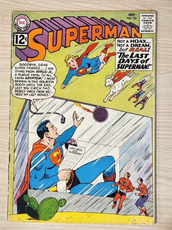 Superman  #156   Year 1963 (1 of 2)