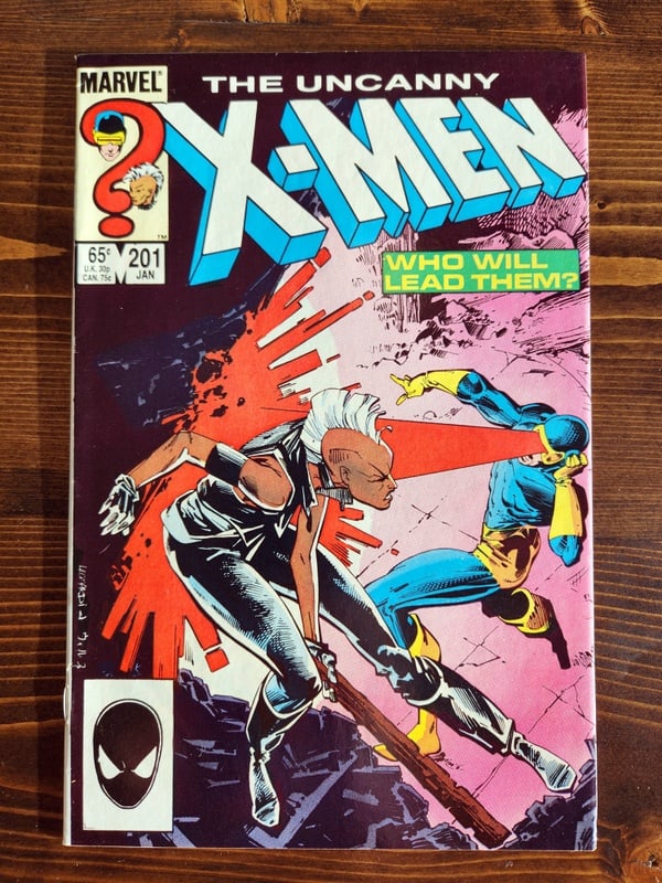 Uncanny X-Men  #201   Year 1986 (1 of 2)