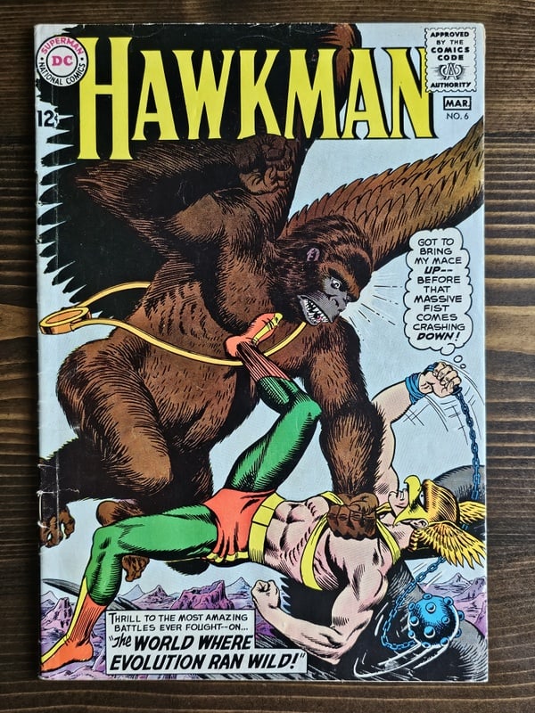 Hawkman  #6   Year 1965 (1 of 2)