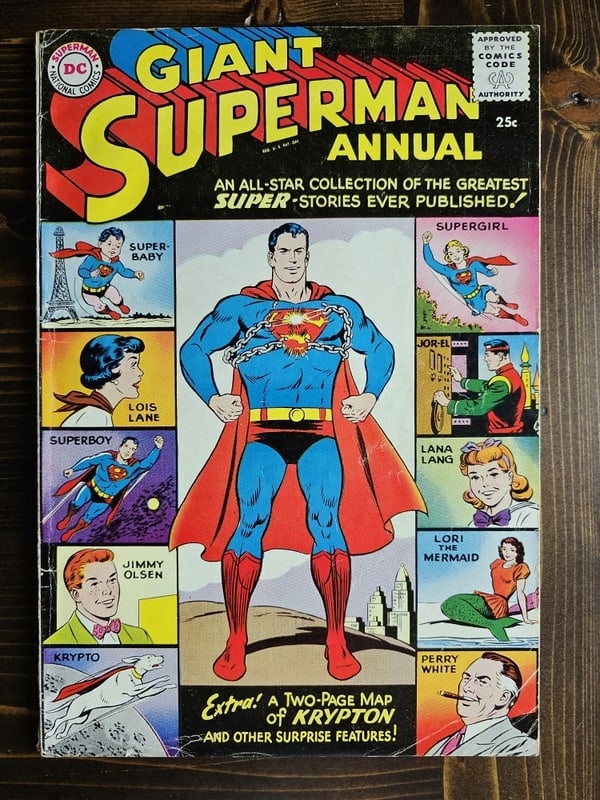 Superman, Annual  #1   Year 1960 (1 of 2)