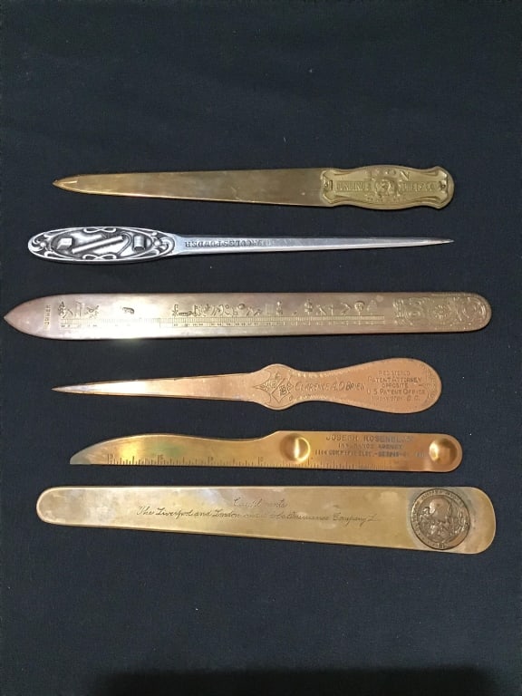 Vintage letter openers: Vintage letter openers