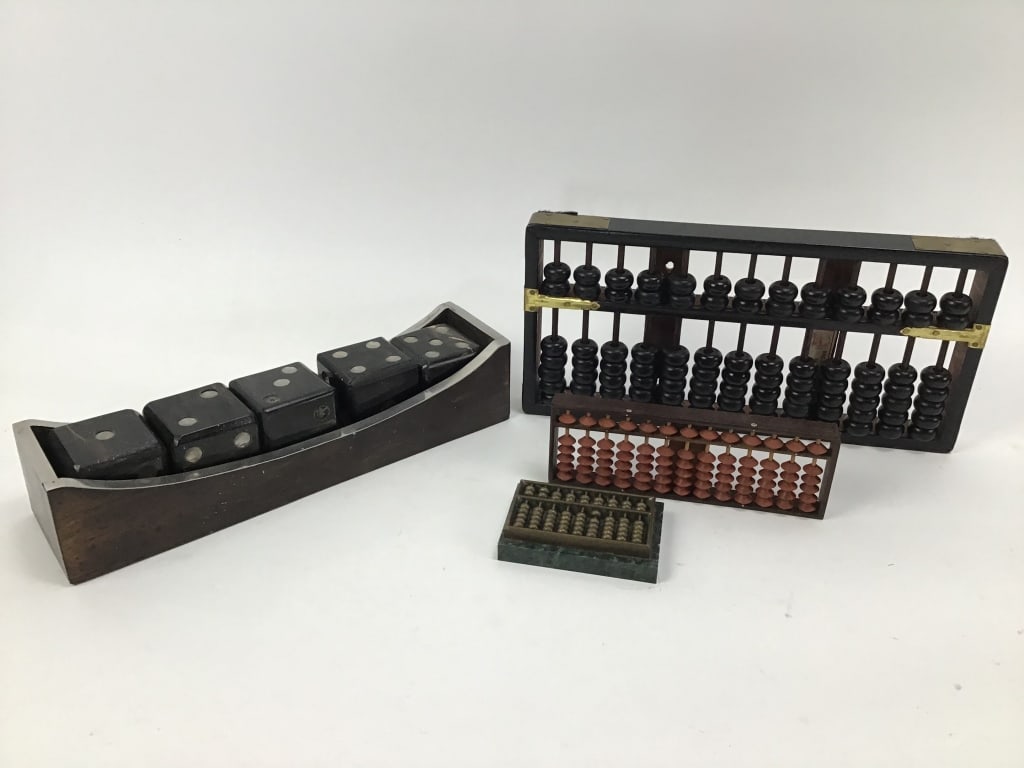5 dice game of Balut and abacus: 5 dice game of Balut and abacus