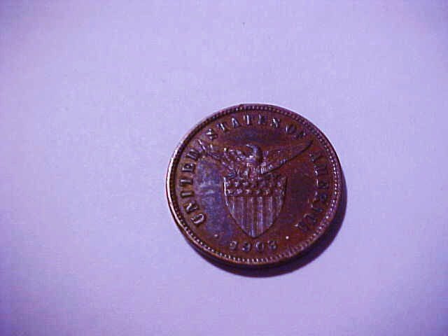 1903 PHILIPINES 1/2 CENTAVO (1 of 4)