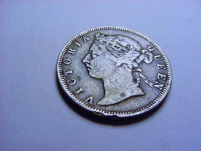 1892 HONG KONG 20 CENTS (1 of 2)