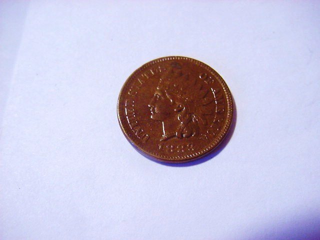 1883 INDIAN CENT (1 of 2)