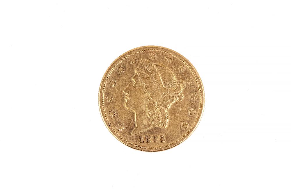 1895s Double Eagle Gold Coin AU: 1895s Double Eagle Gold Coin AU. Processing and shipping within the continental U.S. $25.00 plus 1.5% replacement cost insurance.