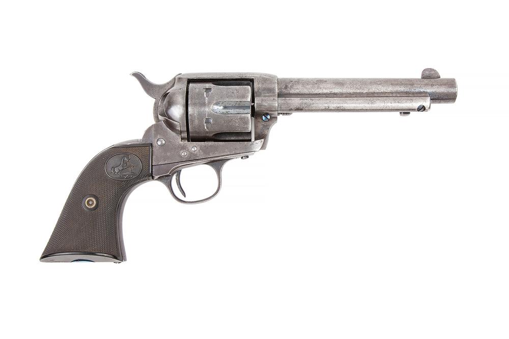 Colt Single Action Revolver: A very nice Colt Single Action revolver made in 1908, serial number 307851, wi
